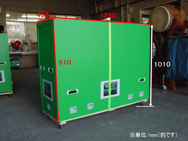 液晶テレビのプラスチック箱